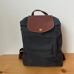 Longchamp Le Pliage Backpack - Grey